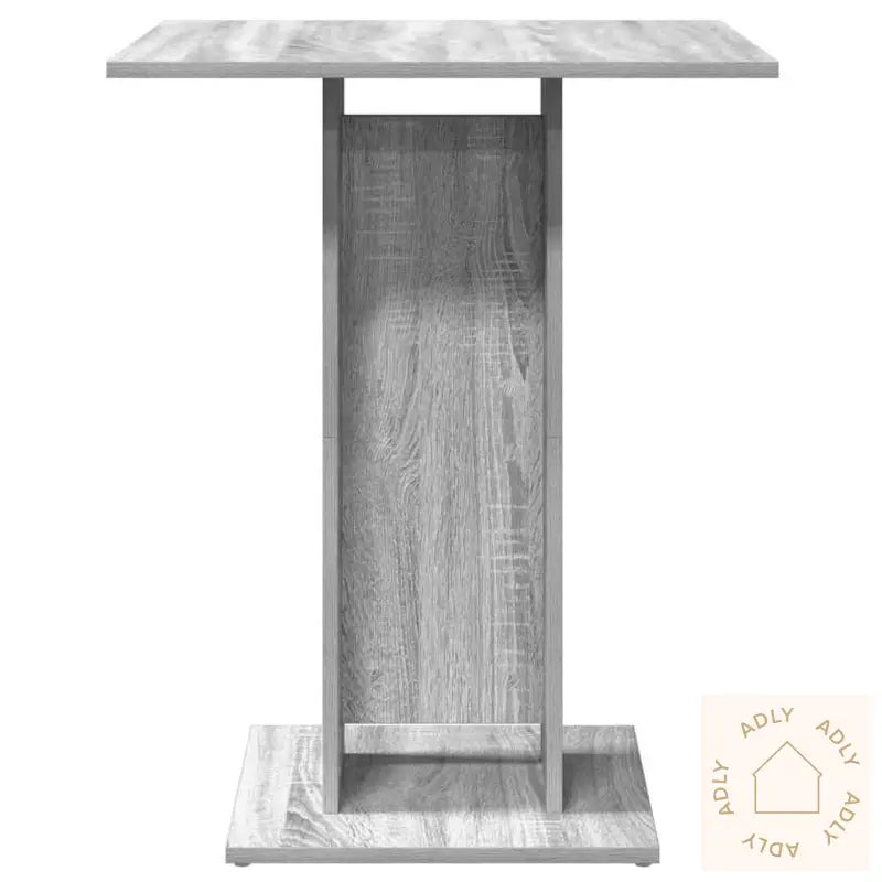 Bistrobord Grå Sonoma 60X60X75 Cm Konstruert Tre