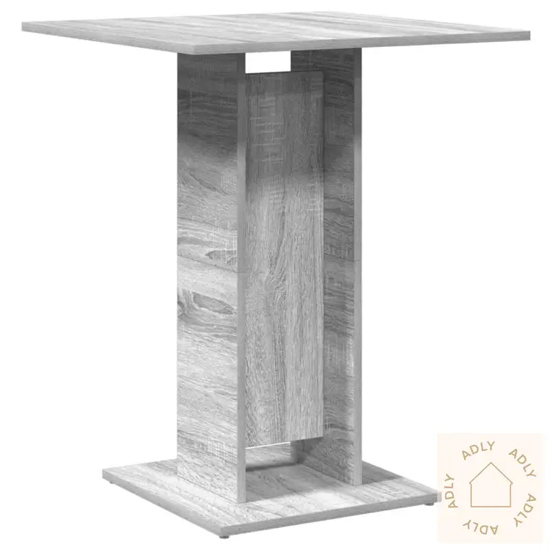Bistrobord Grå Sonoma 60X60X75 Cm Konstruert Tre