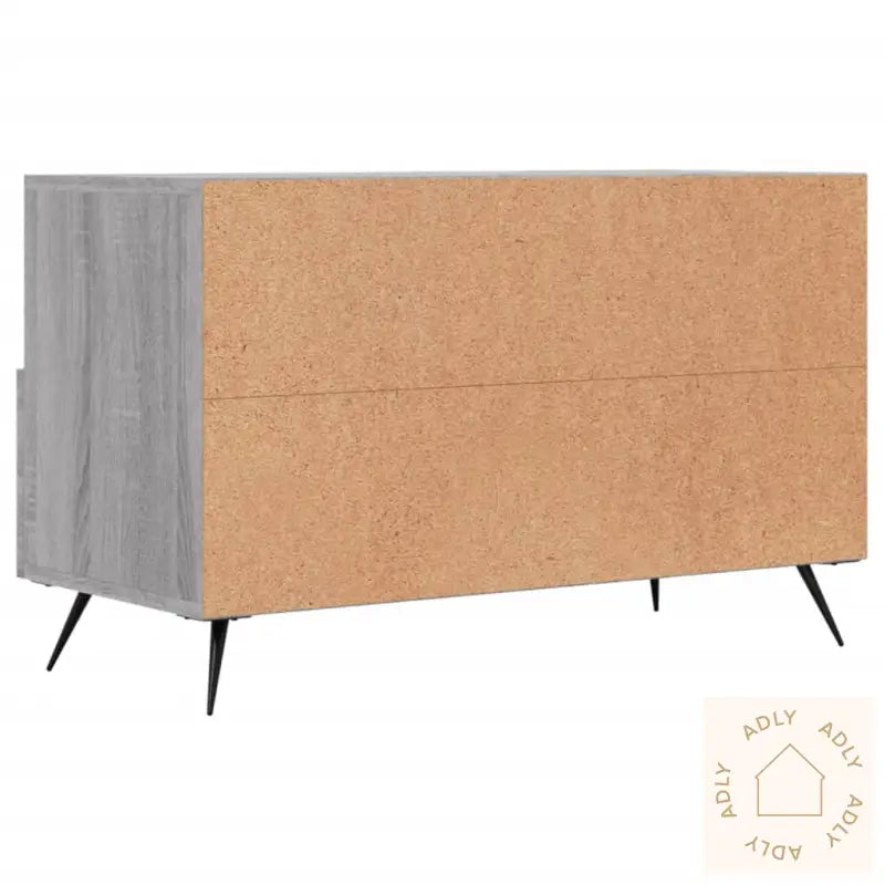 Tv-Benk Grå Sonoma 80X36X50 Cm Konstruert Tre