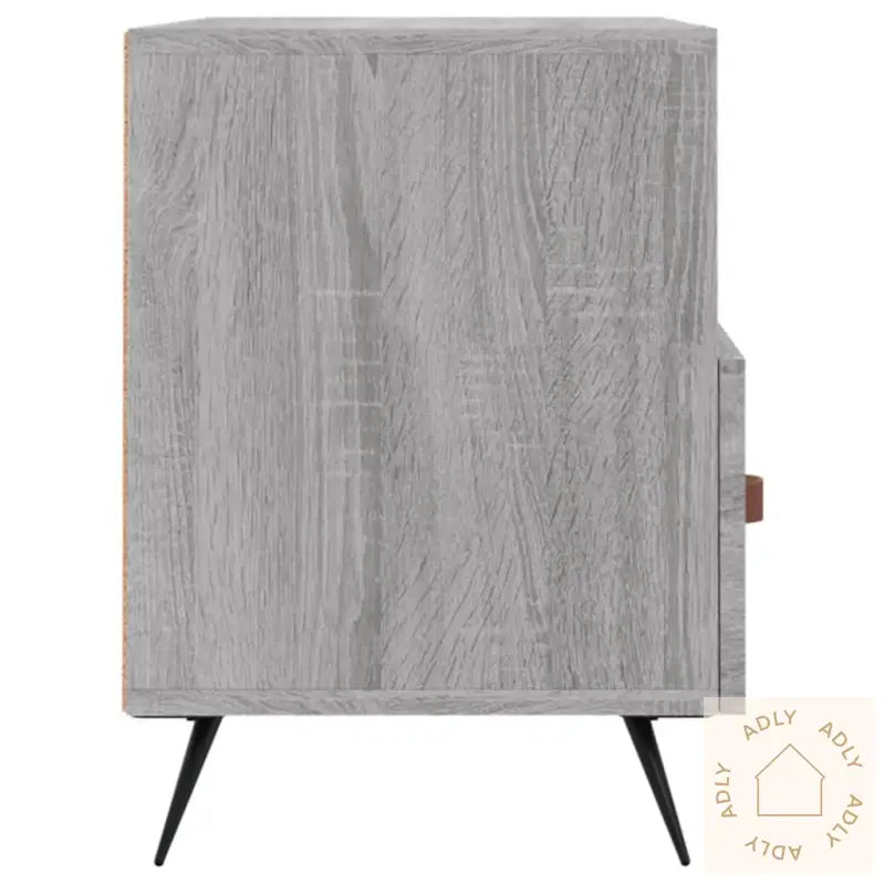 Tv-Benk Grå Sonoma 80X36X50 Cm Konstruert Tre