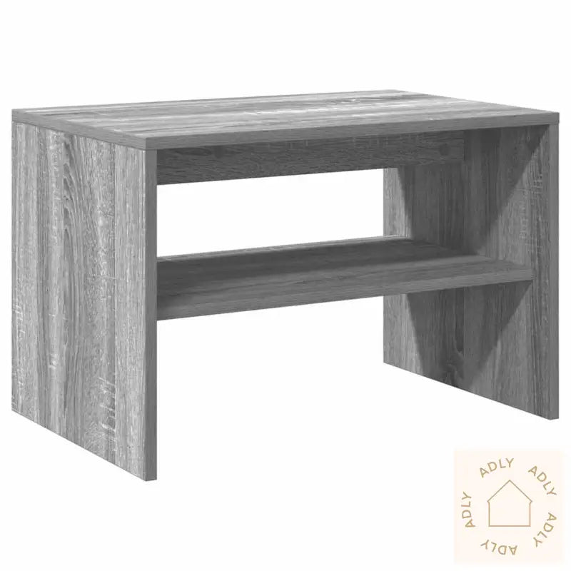 Tv-Benk Grå Sonoma 60X40X40 Cm Konstruert Tre