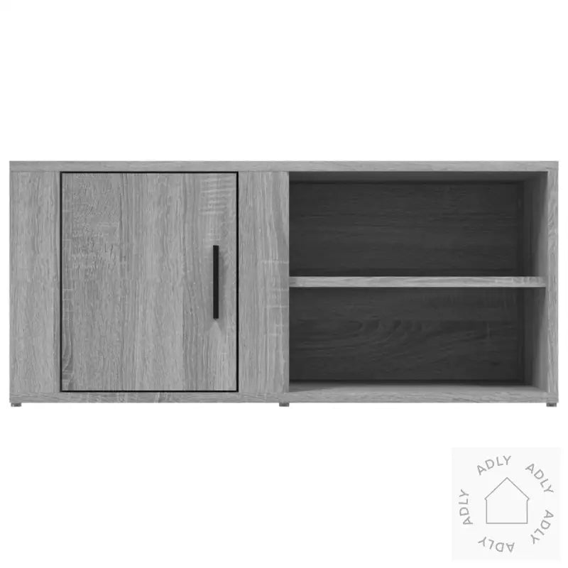 Tv-Benker 2 Stk Grå Sonoma 80X31,5X36 Cm Konstruert Tre