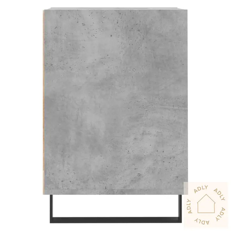 Tv-Benk Betonggrå 100X35X55 Cm Konstruert Tre