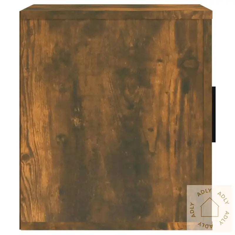 Tv-Benk Røkt Eik 100X35X40 Cm Konstruert Tre