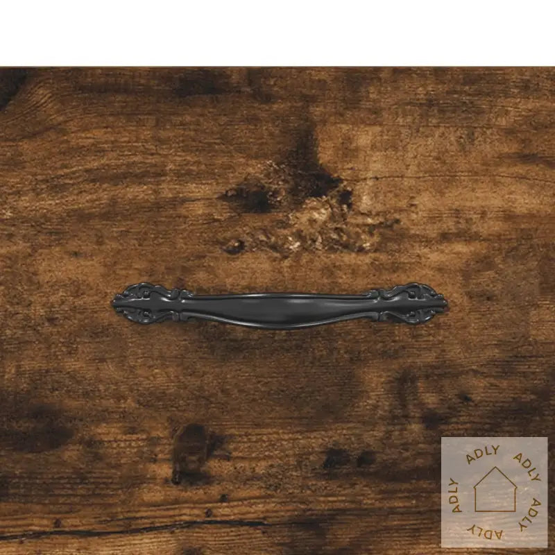 Tv-Benk Røkt Eik 102X36X50 Cm Konstruert Tre