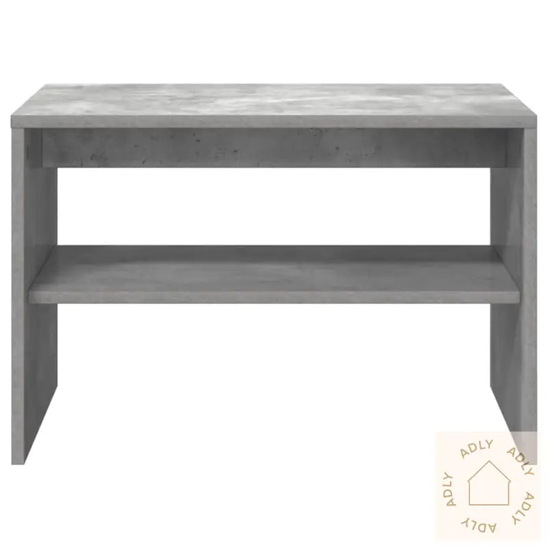 Tv-Benk Betonggrå 60X40X40 Cm Konstruert Tre