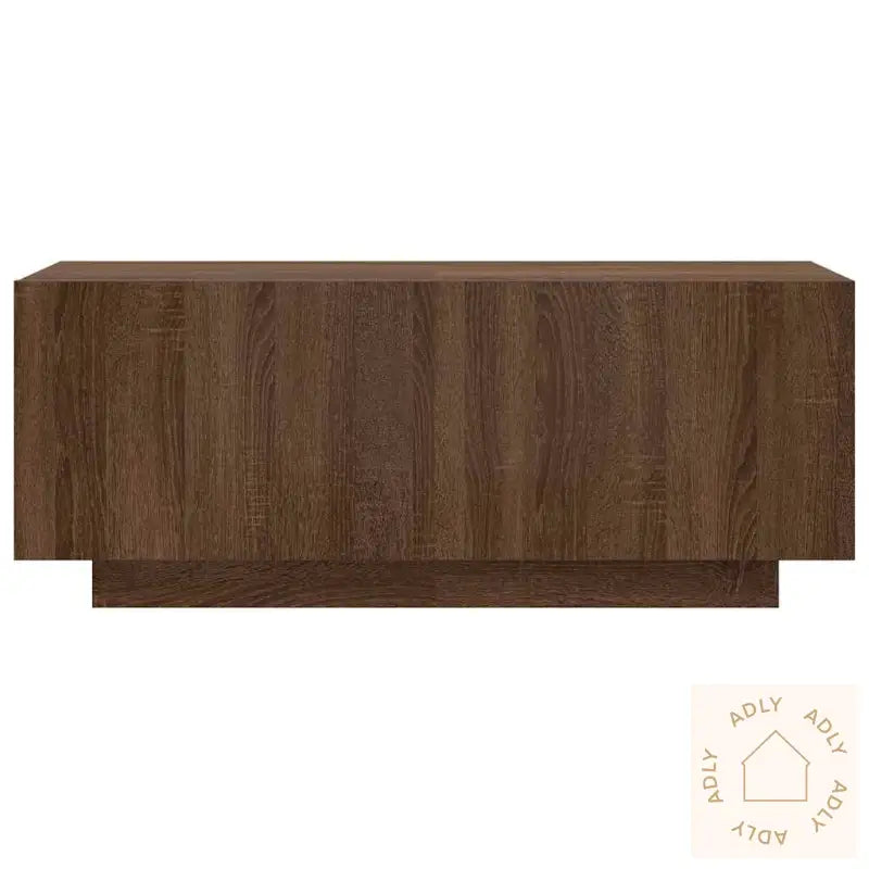 Tv-Benk Sonoma Eik 100X35X40 Cm Konstruert Tre