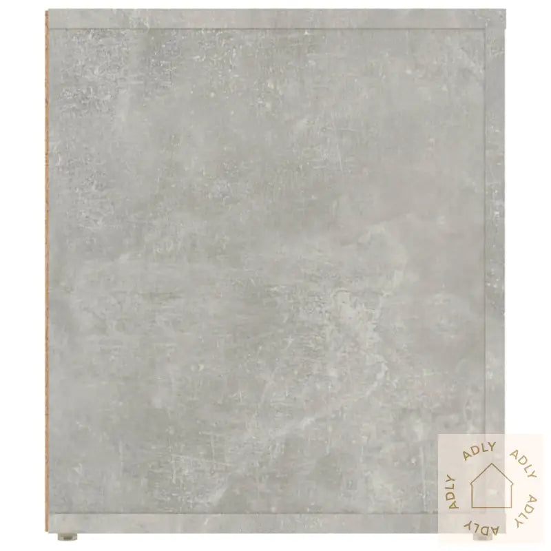 Tv-Benk Betonggrå 100X35X40 Cm Konstruert Tre