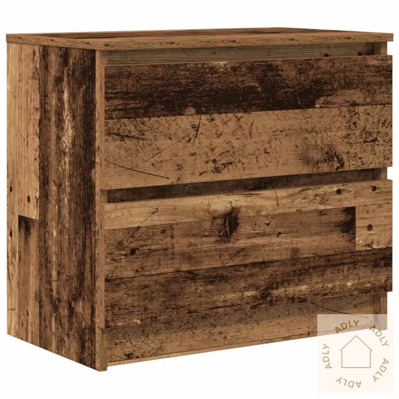 Tv-Benk Gammelt Tre 60X35X54 Cm Konstruert Tre