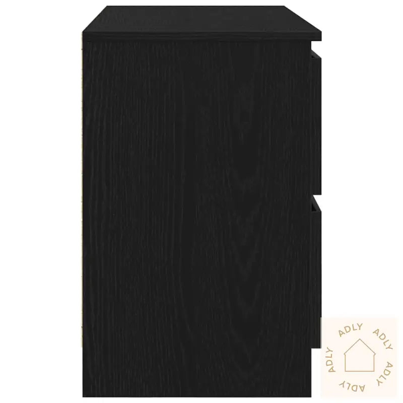 Tv-Benk Svart 80X35X54 Cm Konstruert Tre