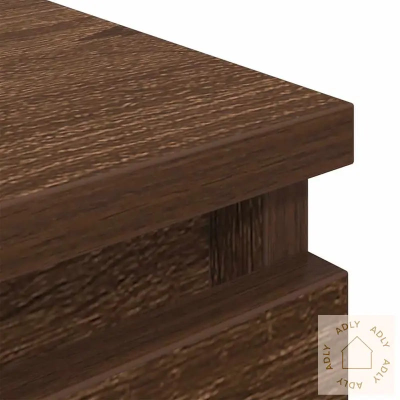 Tv-Benk Sonoma Eik 40X35X54 Cm Konstruert Tre