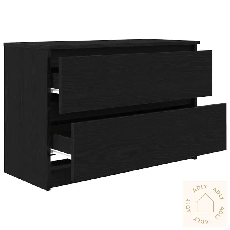 Tv-Benk Svart 80X35X54 Cm Konstruert Tre