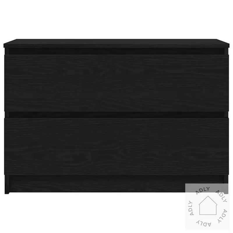 Tv-Benk Svart 80X35X54 Cm Konstruert Tre