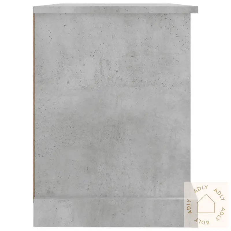 Tv-Benk Betonggrå 73X35,5X47,5 Cm Konstruert Tre