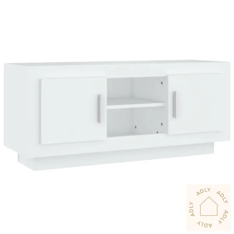Tv-Benk Svart 102X35X45 Cm Konstruert Tre