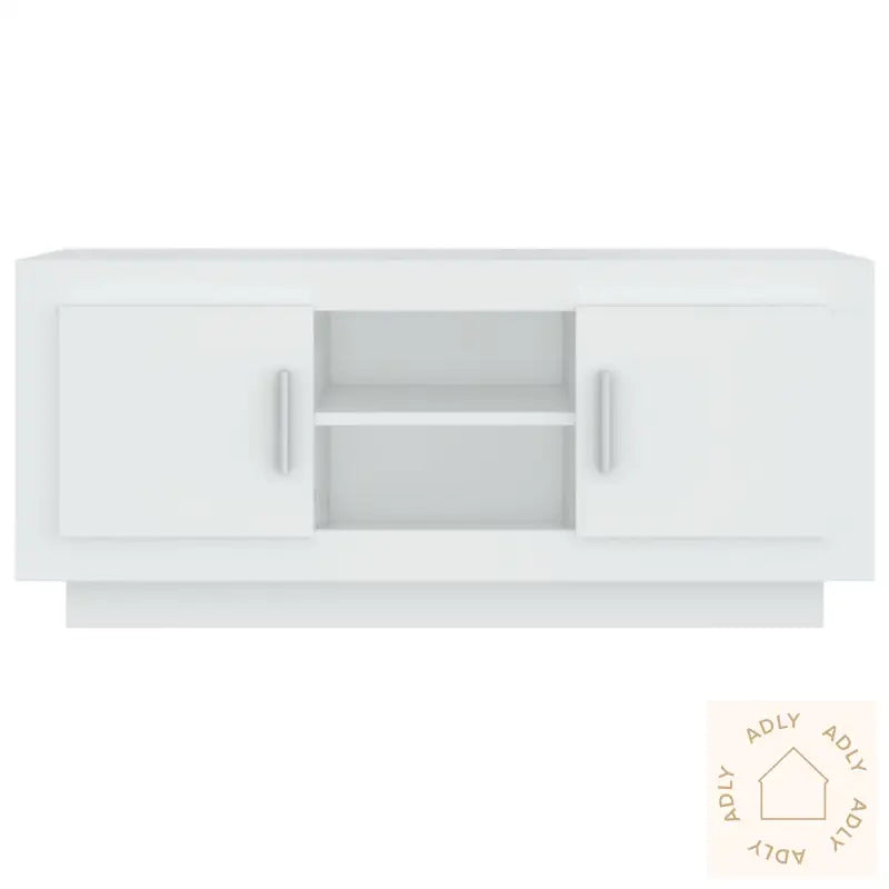 Tv-Benk Svart 102X35X45 Cm Konstruert Tre