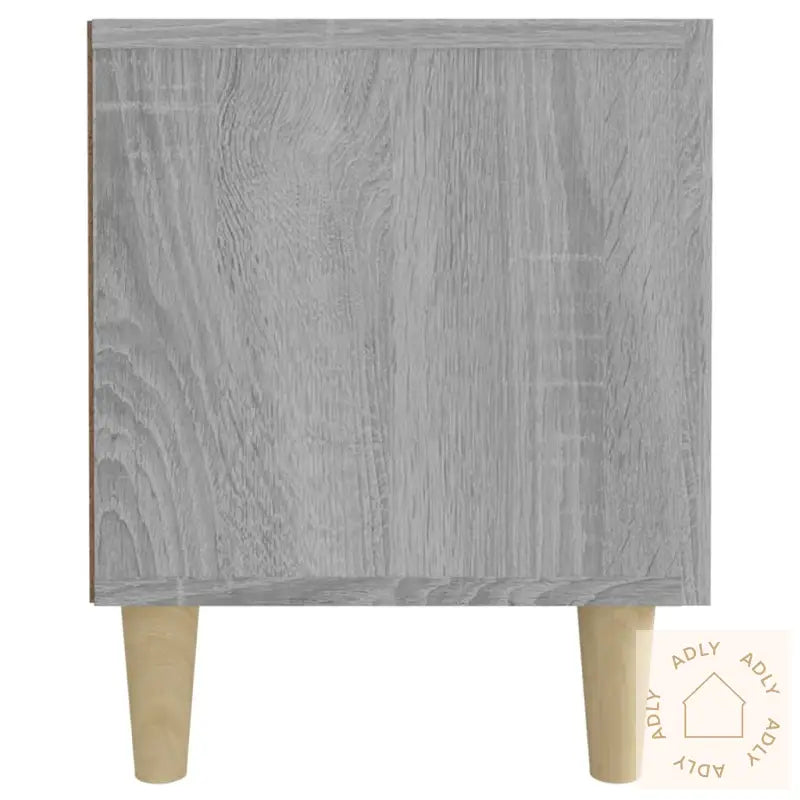Tv-Benk Grå Sonoma 180X31,5X40 Cm Konstruert Tre