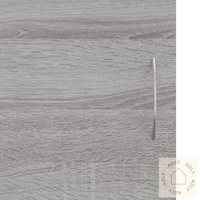 Tv-Benk Grå Sonoma 102X30X37,5 Cm Konstruert Tre