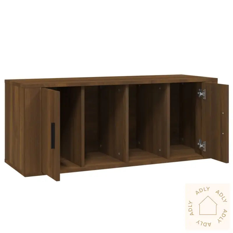 Tv-Benk Sonoma Eik 100X35X40 Cm Konstruert Tre