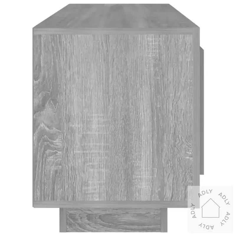 Tv-Benk Grå Sonoma 102X35X45 Cm Konstruert Tre