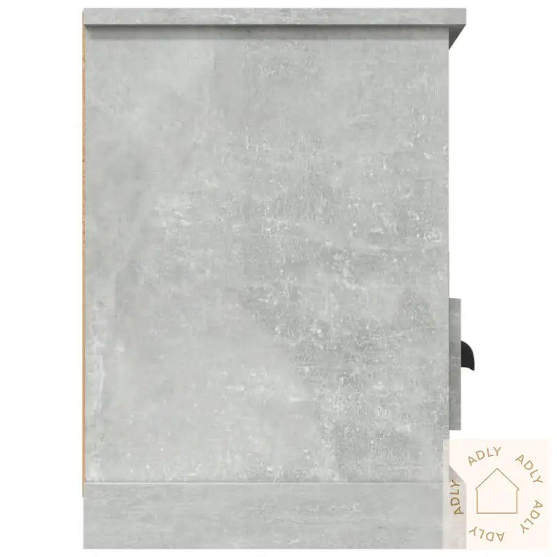 Tv-Benk Betonggrå 100X35X50 Cm Konstruert Tre