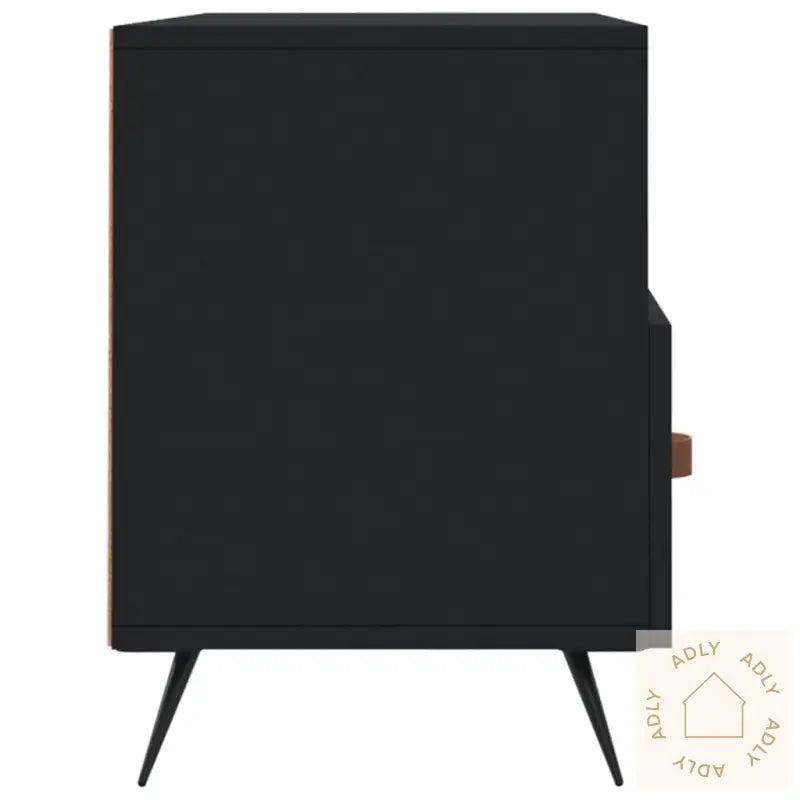Tv-Benk Svart 102X36X50 Cm Konstruert Tre