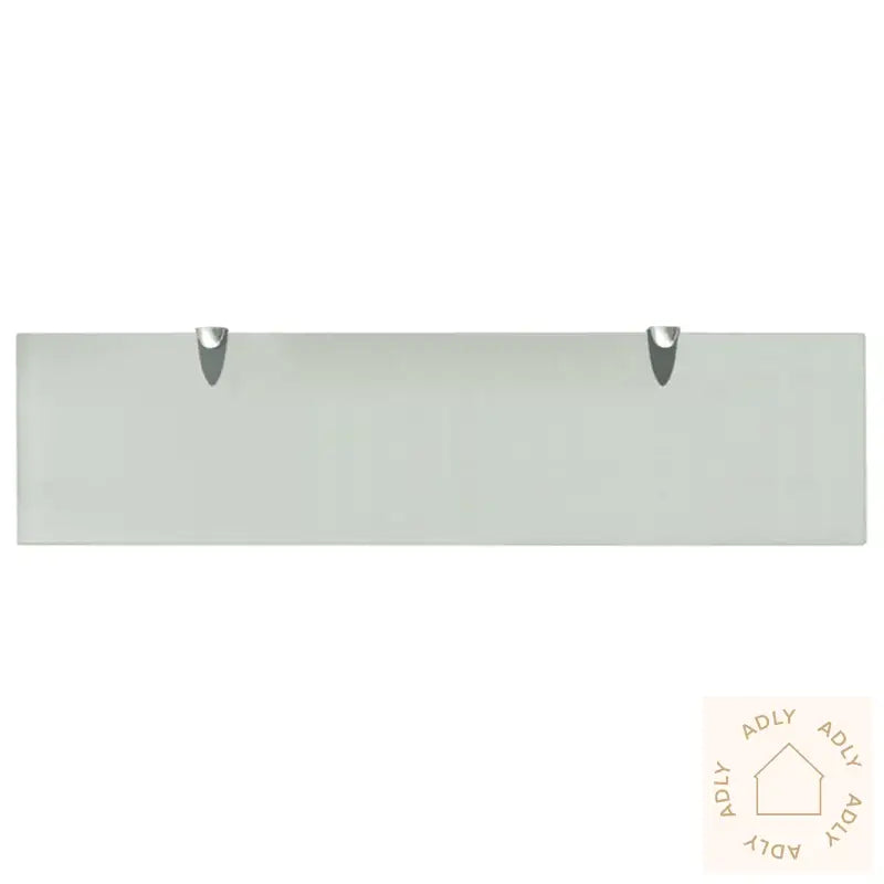 Flytende Hyller 2 Stk Glass 80X20 Cm 8 Mm