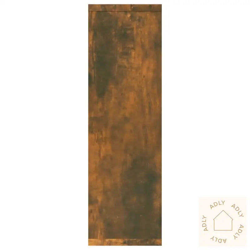 Vegghylle Røkt Eik 85X16X52,5 Cm Konstruert Tre