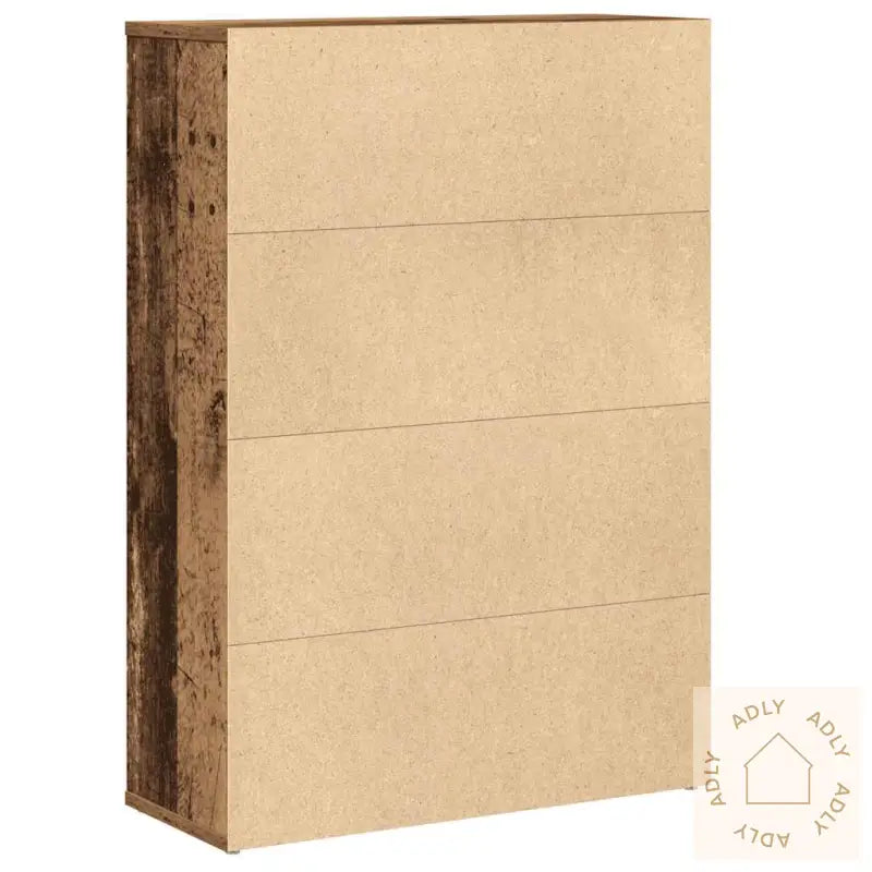 Bokhylle Gammelt Tre 60X24X85 Cm Konstruert Tre