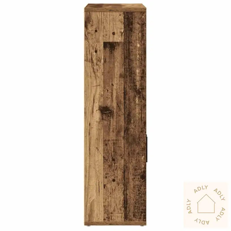 Bokhylle Gammelt Tre 60X24X85 Cm Konstruert Tre