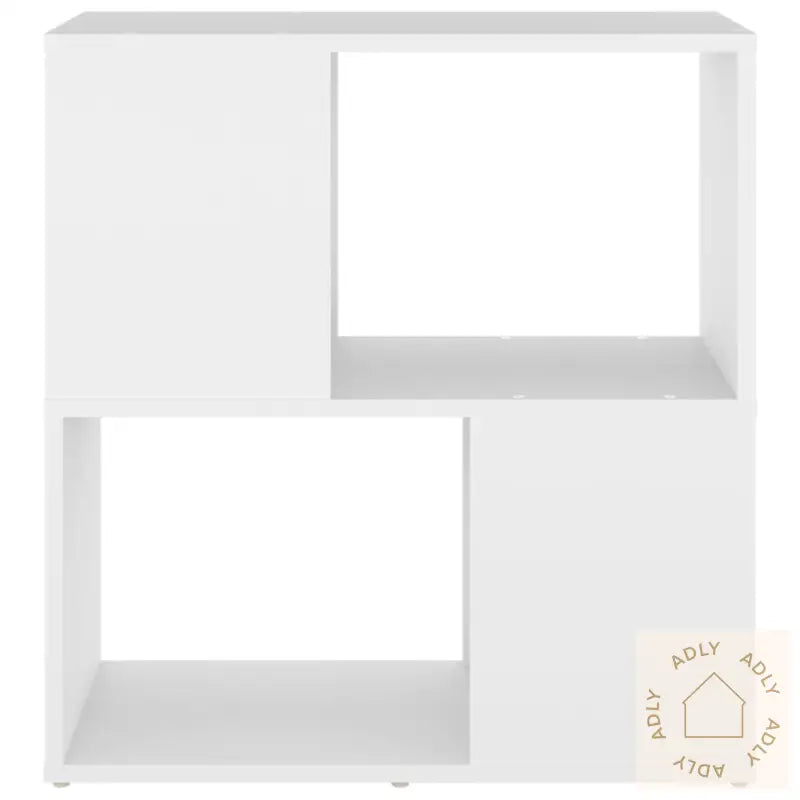 Bokhylle Hvit 60X24X63 Cm Konstruert Tre