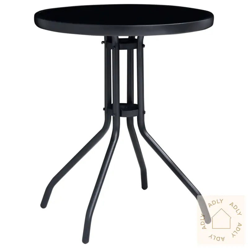 Bistorsett 3 Deler Aluminium Og Textilene Svart