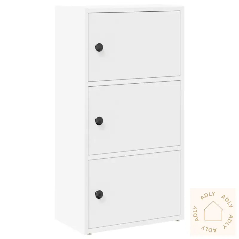 Bokhylle Hvit 40X24X77 Cm Konstruert Tre