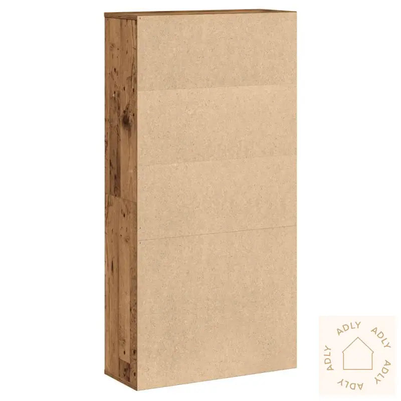 Bokhylle Gammelt Tre 60X24X120 Cm Konstruert Tre