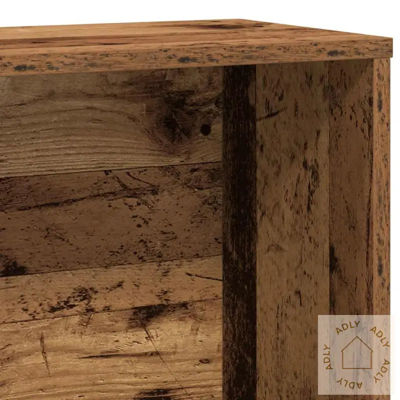 Bokhylle Gammelt Tre 60X24X120 Cm Konstruert Tre