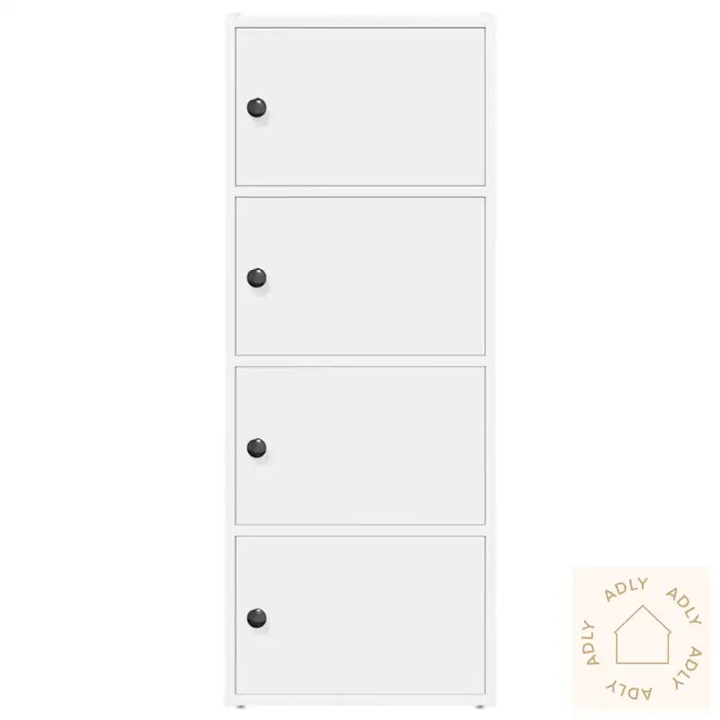 Bokhylle Hvit 40X24X102 Cm Konstruert Tre