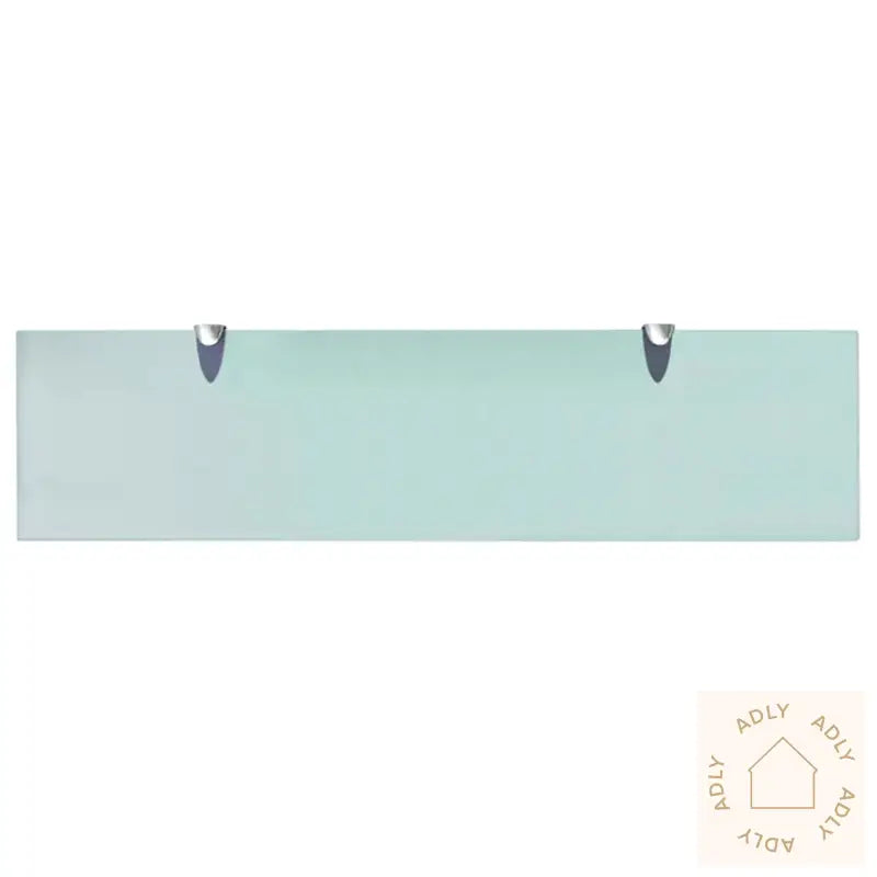 Flytende Hyller 2 Stk Glass 80X20 Cm 8 Mm