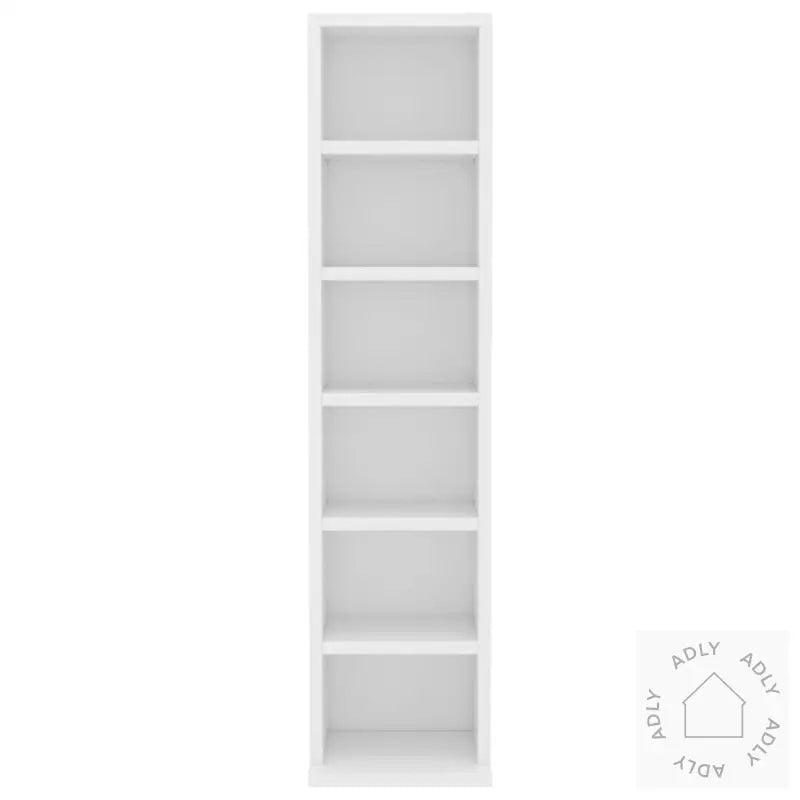 Cd-Skap Hvit 21X20X88 Cm Konstruert Tre