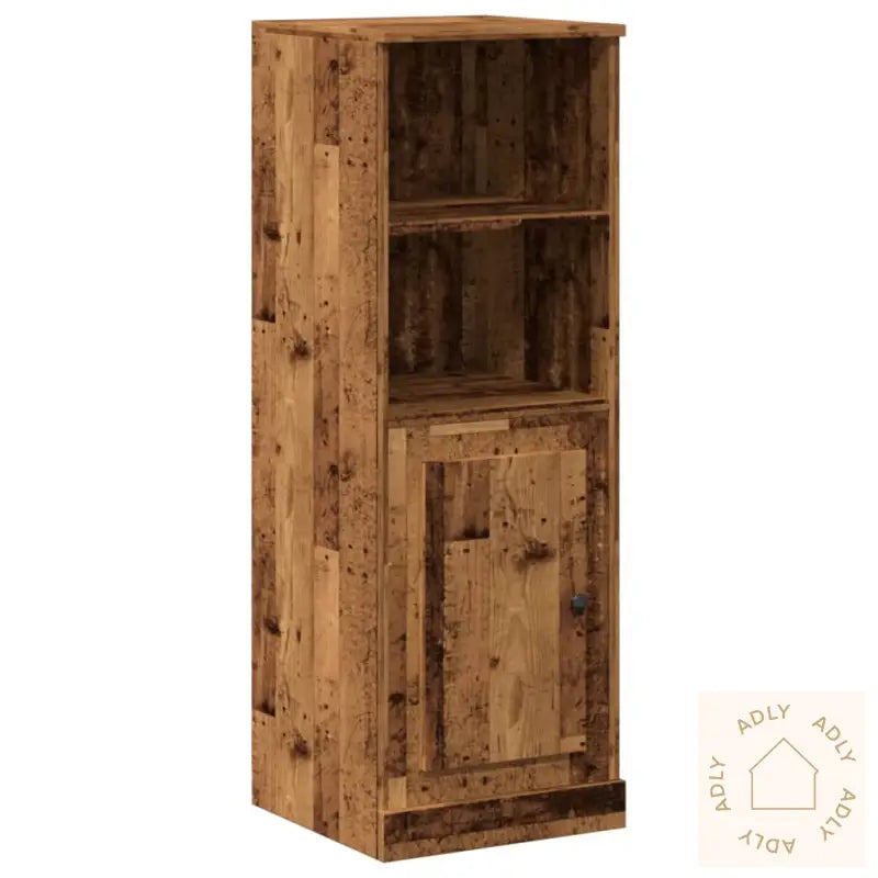 Highboard Gammelt Tre 36X35,5X103,5 Cm Konstruert Tre