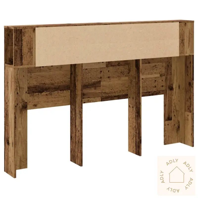 Hodegavl Med Hyller Gammelt Tre 160X18,5X103,5Cm Konstruert Tre