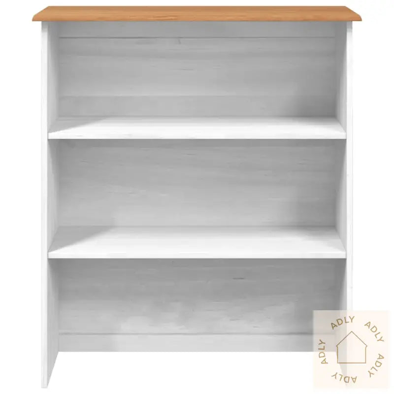 Hutch &quot;Askim&quot; Hvit 91X30X104 Cm Solide Tre Furu