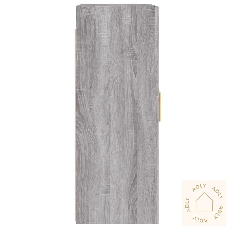 Veggskap 2 Stk Grå Sonoma Konstruert Tre