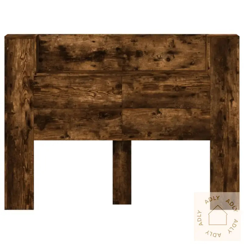 Hodegavl Skap Med Led Røkt Eik 140X16,5X103,5 Cm