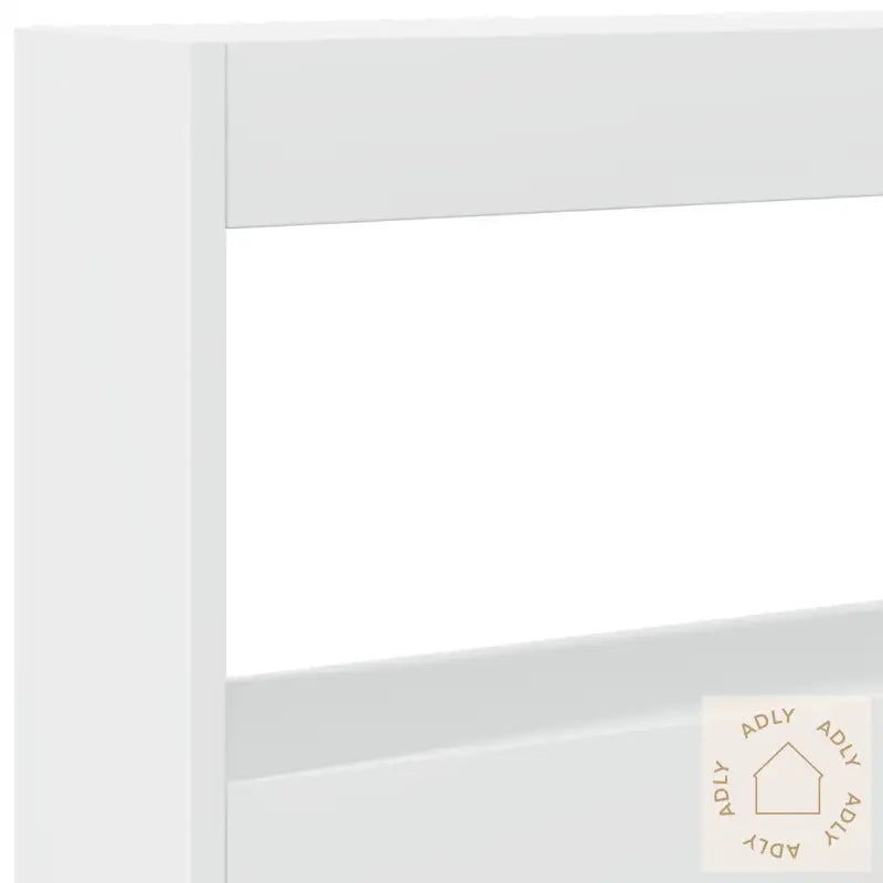 Hodegavl Skap Med Led Hvit 160X17X102 Cm