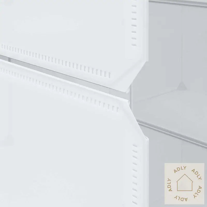Modulskap Med 9 Rom 109X36,5X143 Cm Hvit