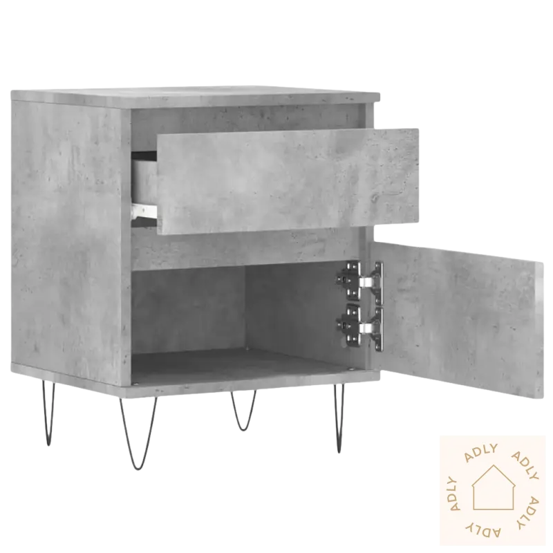 Stilig nattbord i slitesterkt materiale som passer perfekt til moderne møbler