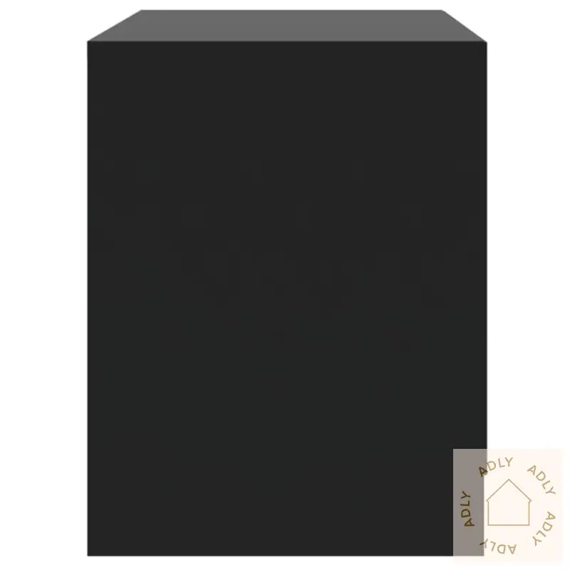 Nattbord Svart 45X34,5X44,5 Cm Konstruert Tre