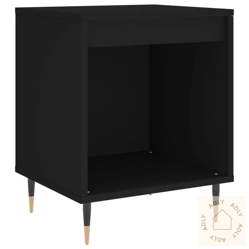 Nattbord 2 Stk Svart 40X35X50 Cm Konstruert Tre