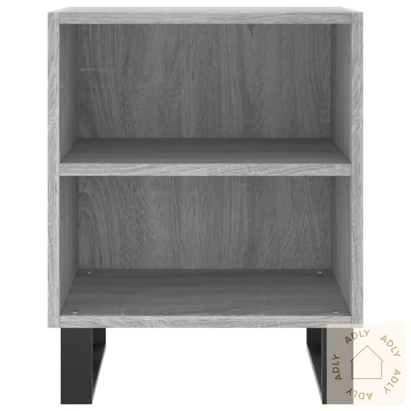 Nattbord 2 Stk Grå Sonoma 40X30X50 Cm Konstruert Tre