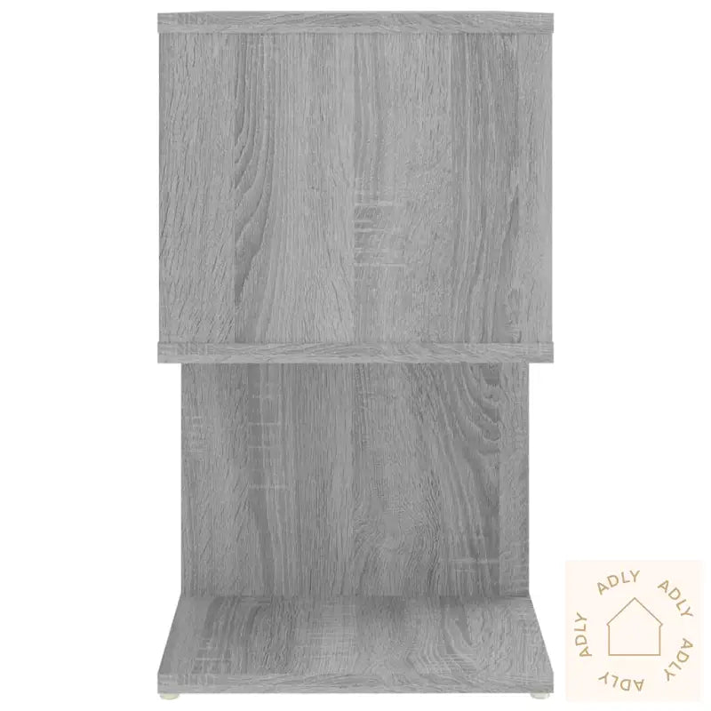 Nattbord 2 Stk Grå Sonoma 50X30X51,5 Cm Konstruert Tre